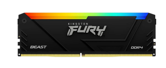 Модуль памяти DDR4 16Gb PC4-28800 3600MHz Kingston Fury Beast Black RGB CL18