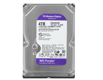 Жесткий диск SATA .4Tb WD Purple 5400rpm 256Mb SATA-3 (WD44PURZ)