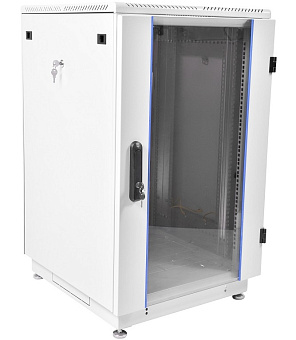 Шкаф коммутационный ЦМО (ШТК-М-18.6.6-1ААА) напольный 18U 600x600мм серый