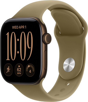 Смарт-часы Apple Watch Series 12 46mm Aluminum Sport Band Dark Bronze (бронза)