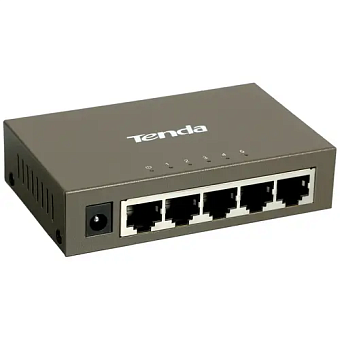 Коммутатор 5 port Tenda TEG1005D 1000 Мбит/с