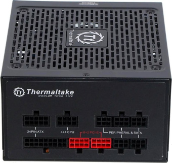Блок питания .750W Thermaltake Smart Pro RGB (140mm, 24+8pin, 6*8p, 9*Sata, 6*IDE, RGB, 80 PLUS Bron