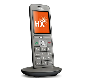 Радиотрубка Gigaset DECT CL660HX HSB RUS черный для CL660