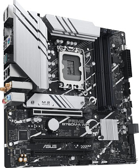Материнская плата Socket-1700 ASUS PRIME B760M-A WIFI D4 (B760) 4*DDR4 HDMI DP mATX