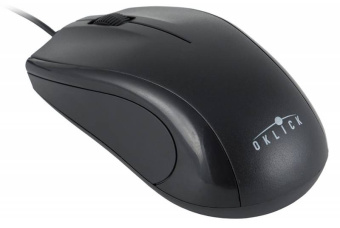 Мышь проводная Оклик 185V2 черный