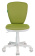 Кресло Бюрократ KD-W10 (ткань, пружинно-винтовой мех. качания, крест. пластик, до 100 кг) Светло-зеленый