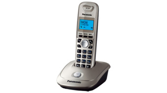 Радиотелефон Panasonic DECT KX-TG 2511 RUN (АОН, спикерфон, полифония, платиновый)