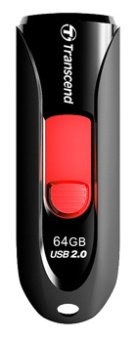 Флешка .64Gb Transcend JetFlash 590 USB черный