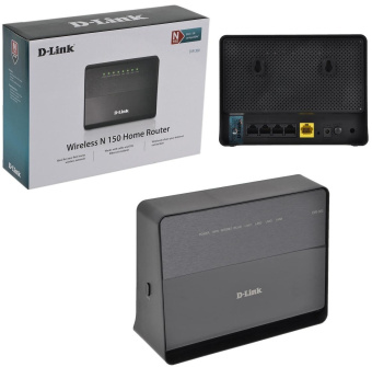 Wi-Fi роутер D-Link DIR-300A (802.11b/g, 11/54/150Mbps, 2.4GHz, 4xLAN, 1xWAN)