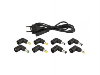 Блок питания для ноутбука Ippon D65U универсальный (15-19.5V, 65W, 8 сменных разъемов питания)