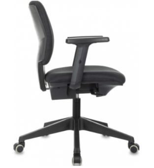 Кресло Бюрократ Dali черный 38-418 крестов. пластик