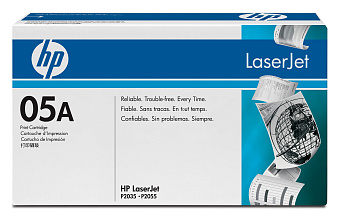 Картридж лазерный HP 05A (CE505A) для HP P2035/P2055, 2300 стр. черный