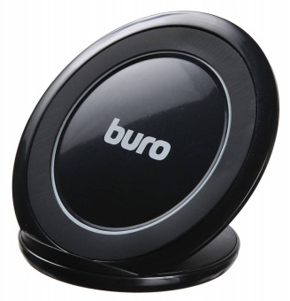Беспроводное зарядное устройство Buro QF2 QC3.0 Black