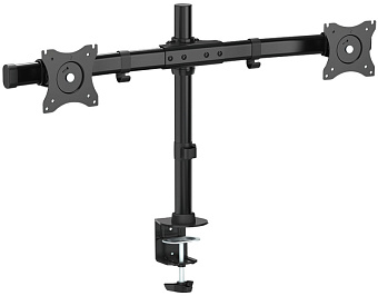Крепление для монитора Arm Media LCD-T42 (на 2 монитора, наклонно-поворотный, 15-32", 2х10 кг) черны