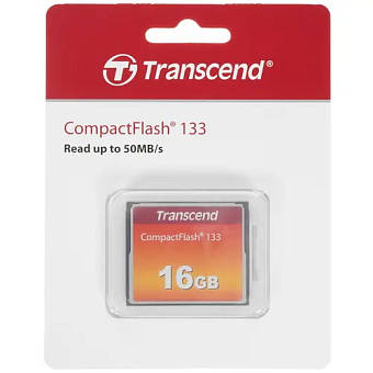 Карта памяти CF 8Gb Transcend Compact Flash 133x