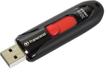 Флешка .32Gb Transcend JetFlash 590 USB черный