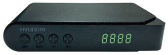 Тюнер TV Hyundai H-DVB200 DVB-T2, черный