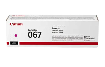 Картридж лазерный Canon 067M 5100C002 бар.в компл. (1250стр.) для Canon LBP631/633/MF651/6 пурпурный