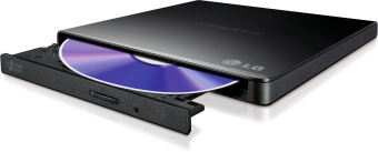 Внешний привод DVDRW LG [GP57EB40] USB2.0 Black DVD-RAM DVD±R/RW DVD±R/R DL CD-R/RW RTL