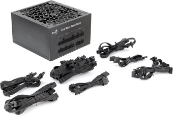 Блок питания 750W Aerocool AERO BRONZE 750M (120mm, 24+8pin, 2*8pin, 6*Sata, 4*Molex, 80 PLUS BRONZE)