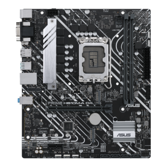 Материнская плата Socket-1700 ASUS PRIME H610M-A D4-CSM (H610) 2*DDR4 1*PCI-Ex16 1*PCI-Ex1 M.2 HDMI DP VGA mATX