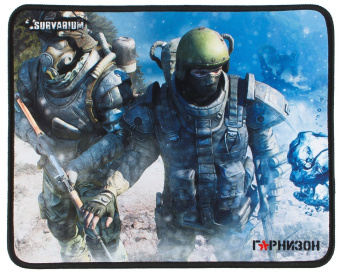 Коврик для мыши Гарнизон GMP-105 Survarium (250х200х3мм вспененная резина/ткань) рисунок