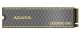 Накопитель SSD M.2 500Gb ADATA Legend 860 (PCI-E 4.0 x4, 5000/3000 Мбайт/сек)