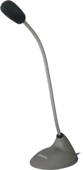 Микрофон Defender MIC-111 проводной jack 3.5 мм серый