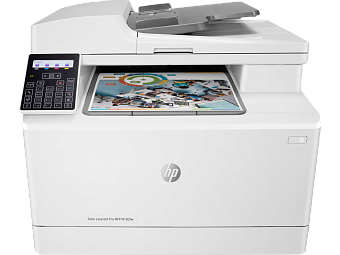 МФУ HP Color LaserJet Pro M183fw (A4, цв., 16 стр/мин, факс, ADF, USB&LAN&WiFi)