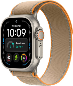 Смарт-часы Apple Watch Ultra 4 49mm Natural Titanium Trail Loop Sand