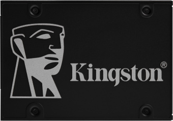 Накопитель SSD SATA 1Tb Kingston KC600 (3D TLC, 550/520 Мбайт/сек, 600 TBW)