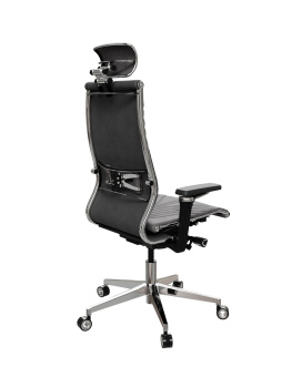 Кресло Samurai 2C2.F.14.13A (Samurai B2-12D - GoyaLE  /Kc31/Nc31/D15P/H13mV-3D(M26.B35.G25.W04) Темно-Серый