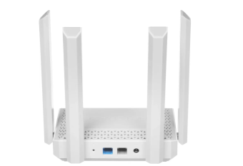 Wi-Fi роутер Netcraze Challenger AX3000 2500 Мбит/с белый