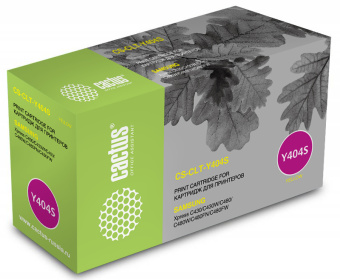 Картридж лазерный Cactus CS-CLT-Y404S для Samsung, желтый