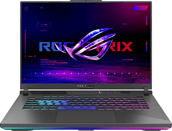 Ноутбук ASUS ROG Strix G614PR-RV089 Ryzen 9 8940HX/32G/1Tb SSD/RTX5070Ti-12G/16"WUXGA/DOS/серый