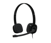 Наушники проводные Logitech H151 Stereo Headset 1.7м Black