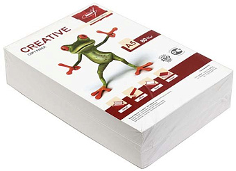 Офисная бумага A5 Creative БPR-500 [A5] A5/80г/м2/500л/белый CIE146% матовое общего назначения(офисн