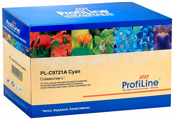 Картридж лазерный ProfiLine для HP C9721A, голубой