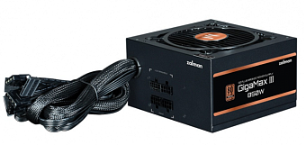 Блок питания .850W Zalman ZM850-GV3 (120mm, 24+8pin, 4*8pin, 6*Sata, 3*Molex, 80 PLUS Bronze)