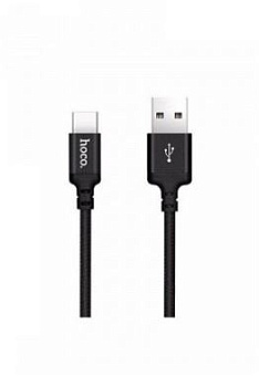 Кабель USB-A < - > USB-C, 2.0м, hoco X14 Black
