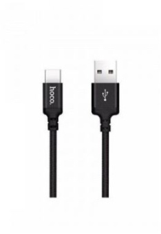 Кабель USB-A < - > USB-C, 2.0м, hoco X14 Black