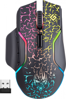 Мышь беспроводная Defender ONESHOT GM-067 Black
