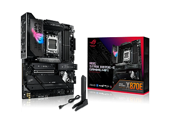 Материнская плата Socket AM5 ASUS ROG STRIX X870E-E GAMING WIFI (X870E) 4*DDR5 HDMI ATX