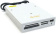Картридер в 3.5" отсек Acorp CRIP200 (CF/MD/SM/xD/MMC/SD/MS, 1*USB2.0) White