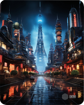 Коврик для мыши CACTUS [CS-MP-D05M] 300x250x3мм, City