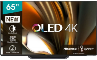 Телевизор 65" Hisense 65A85H OLED 4K Ultra HD Black