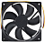 Вентилятор для корпуса 140mm Gembird D14025HM-3 (3 pin, 140x140х25мм, гидродинамический, провод 40см