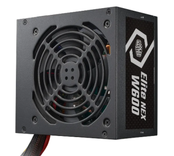 Блок питания .600W Cooler Master MASTER (120mm, 24+4pin, 6+2pin, 5*Sata, 3*Molex)