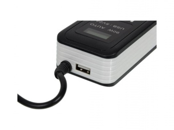 Блок питания для ноутбука Buro BUM-0065A90 (12-20V, 90W, 220V, 1*USB, 11 сменных разъемов)
