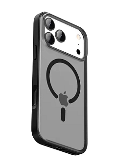 Чехол для смартфона Apple iPhone 17 Pro 6.3" Gurdini Shockproof Case with Magsafe, черный